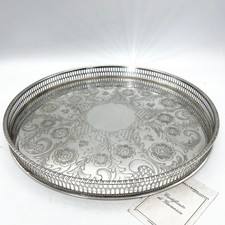Vassoio in argento sheffield