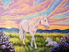 Quadro originale cavallo -