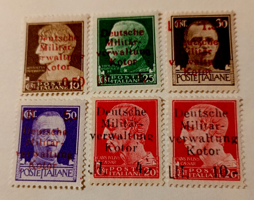 1944 francobolli occupazione - 1944,