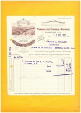 COMMENTRY (03) USINE de BANDAGES & APPAREILLAGE MEDICAL "BURAT / Ets PANNETIER"