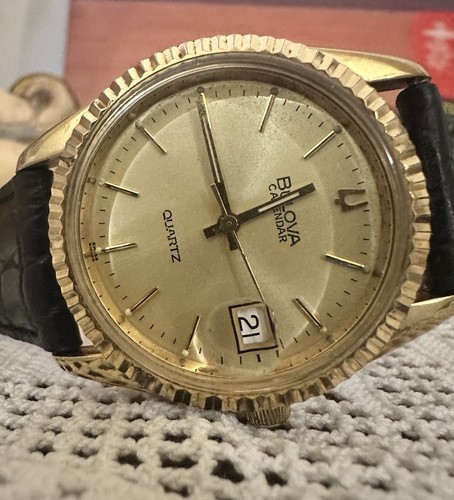 Bulova vintage watch date - bulova, just