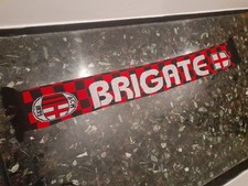 SCIARPA SCARF VINTAGE ULTRAS MILAN BRIGATE ROSSONERE. CHAMPIONS