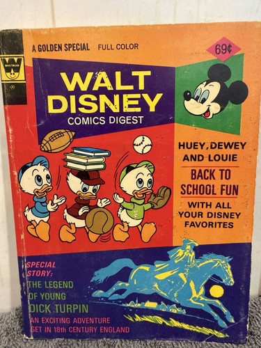 1975 old walt disney comics - 1975,