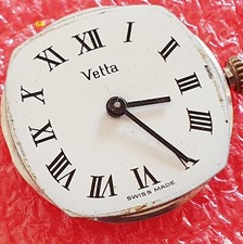 Movimento Vetta dial 20 mm cal. ETA 2512 512 bilancere OK vintage for parts old