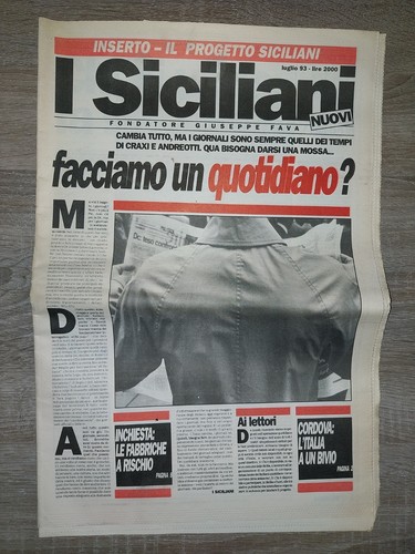 Siciliani nuovi fondatore - i,