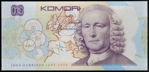 Test note komori esemplare - -,