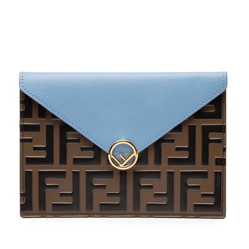Fendi zucca embossé cuir - fendi,