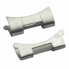 2- 58 PEZZO TERMINALE PER ROLEX OYSTER BAND 20MM 7206,6636 5508,6538,6536,5510,5512