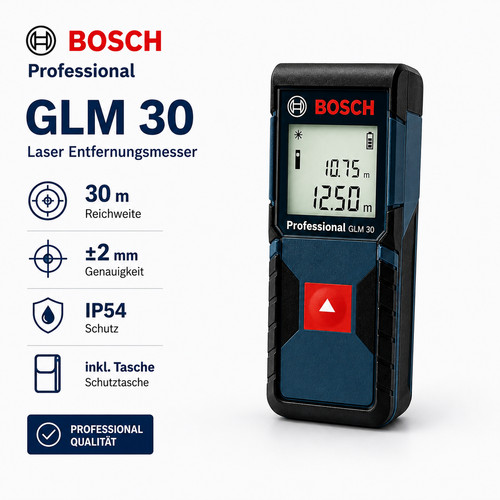Bosch glm telemetro - bosch, 30