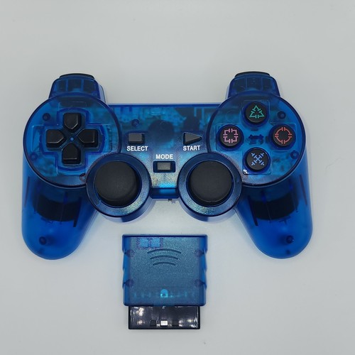 Controller wireless ps2 blu - wireless,
