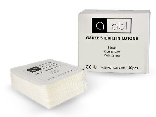 Garze sterili 10x10 50 buste - garze,