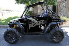 Kit Grafica D48-4 Stealth Polaris RZR 800 2007 - 2010