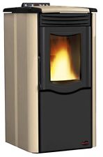 Stufa a pellet NORDICA EXTRAFLAME Rosy 5 kW colore pergamena