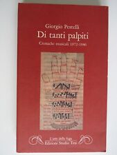 Di tanti palpiti. Cronache