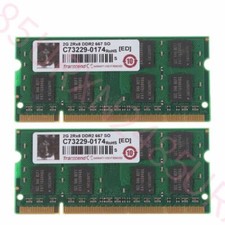 4GB RAM 2x 2GB DDR2 PC2-5300S 667Mhz memoria SODIMM per Apple iMac metà 2007 nuovo