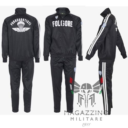Tuta ginnica folgore militare - ginnica,