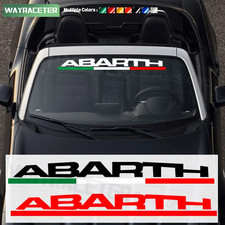 scritta Abarth adesiva