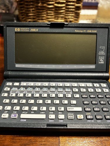 Hewlett packard 200lx palm - hewlett,