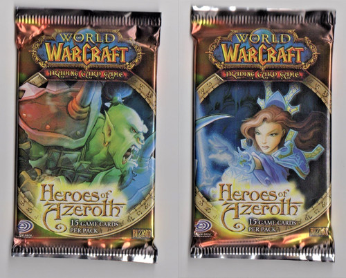 World warcraft tcg heroes - world,