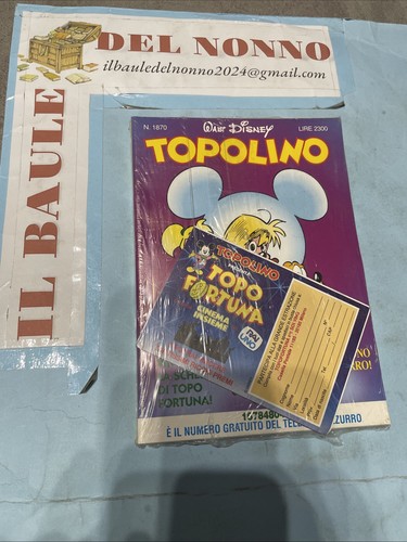 Topolino blisterato 1870 - topolino,