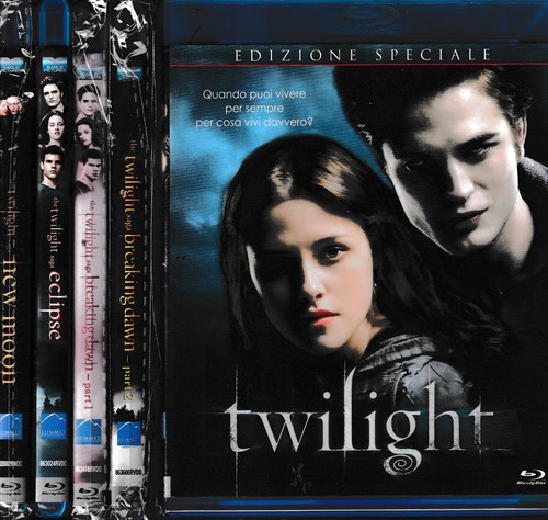 Blu ray twilight saga completa - blu-ray,