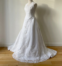 Abito da sposa senza maniche