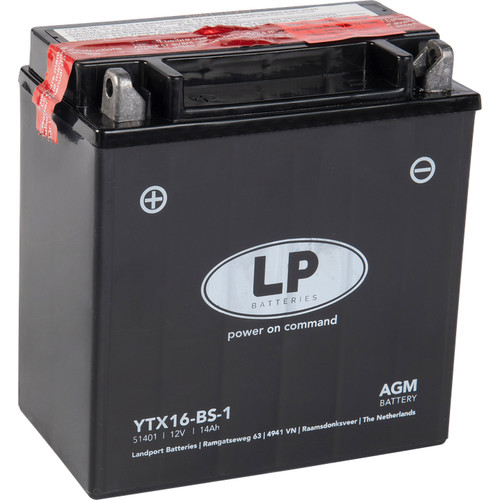 Batterie ytx16 agm - batterie,