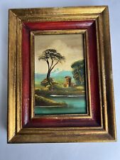 Cornice dipinto a olio 700s su