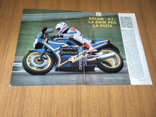1991 brune bmw moto - k1,