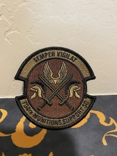 704° Squadrone Supporto Munizioni Base Aerea Ghedi Italia Aeronautica Militare Patch