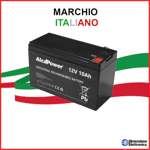 Batteria 12v 10ah piombo - 10ah,