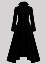 Cappotto lungo donna nero