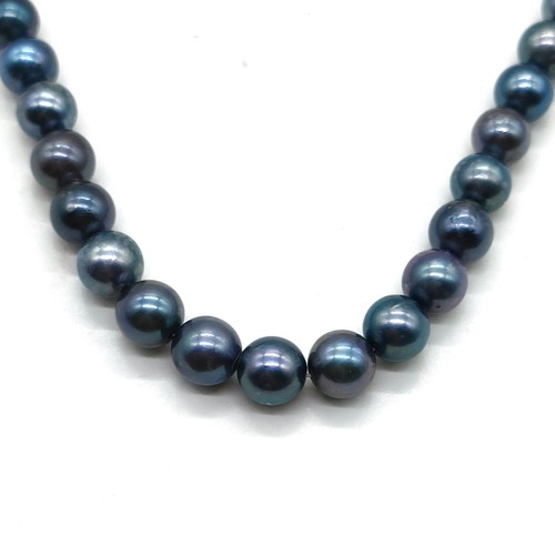 Collana gioiello perle argento