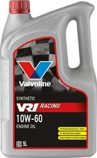 Olio Motore VR1 RACING 10W-60 5L Lubrificante Auto Sintetico VALVOLINE