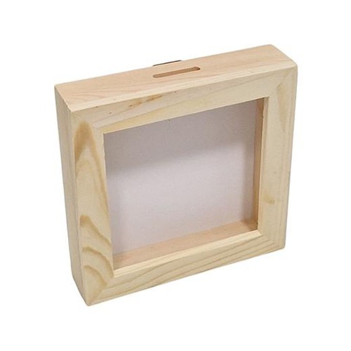 Salvadanaio con cornice - , in