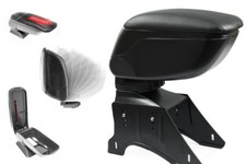 Per bracciolo centrale universale bracciolo bracciolo bracciolo accoudoir PELLE NERO bracciolo