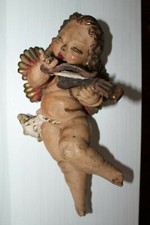 THUN, Antico angelo putto. Altezza 27 cm. Molto raro.