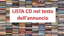 Lotto CD Rock, Pop, Jazz, Blues, Soul, Italiana.. (Lista OTTOBRE  '25)