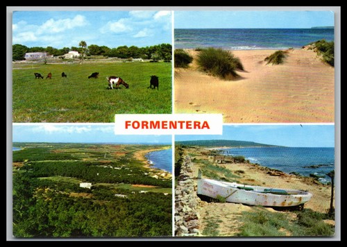 Cartolina formentera spagna - formentera,