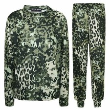 Tuta Bambina Leopardo Stampa