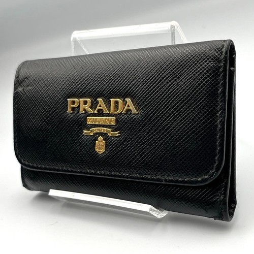 Portachiavi prada saffiano - portachiavi,