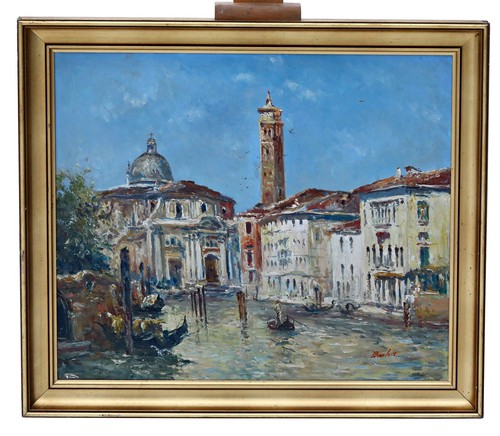 Impressionismo olio tela - olio, su