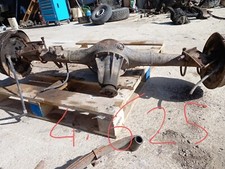 ponte differenziale a balestre  posteriore mitsubishi pajero L040 2.5 td 4.625