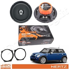 Kit 2 Casse Altoparlanti Hertz DCX165.3 Anteriori per MINI One Cooper S R50 R53