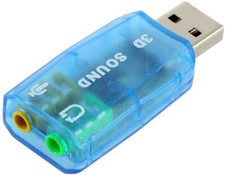 Adattatore scheda audio - scheda, usb
