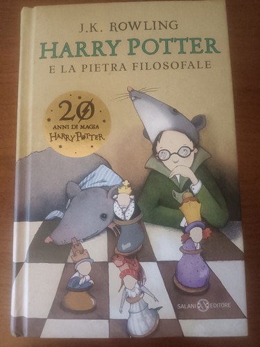 Libro harry potter pietra - harry, e
