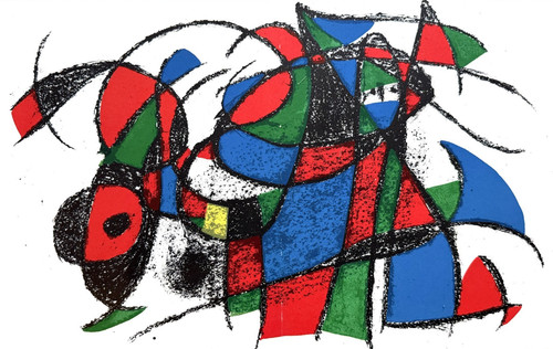 Joan mirò litografia - joan,