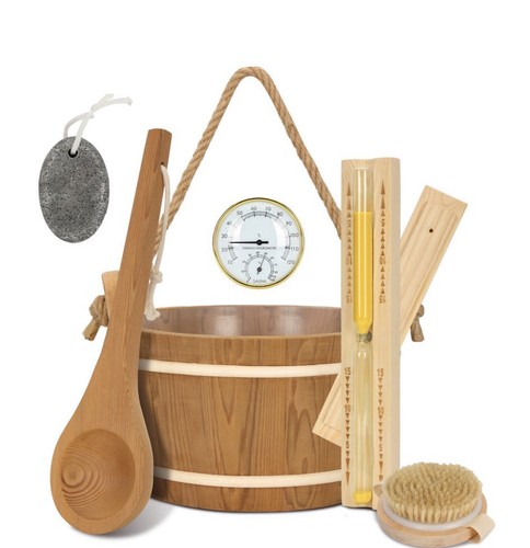 Kit accessori sauna pezzi - kit,