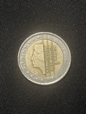 moneta 2 euro beatrix koningin der nederlanden 1999