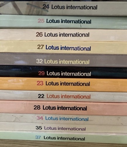 Lotus international rivista - lotus,